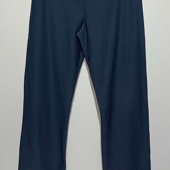 Nike Women's Navy Blue Dri-Fit Ponte Knit Athletic Ankle Leggings Size XS - Picture 3 of 9